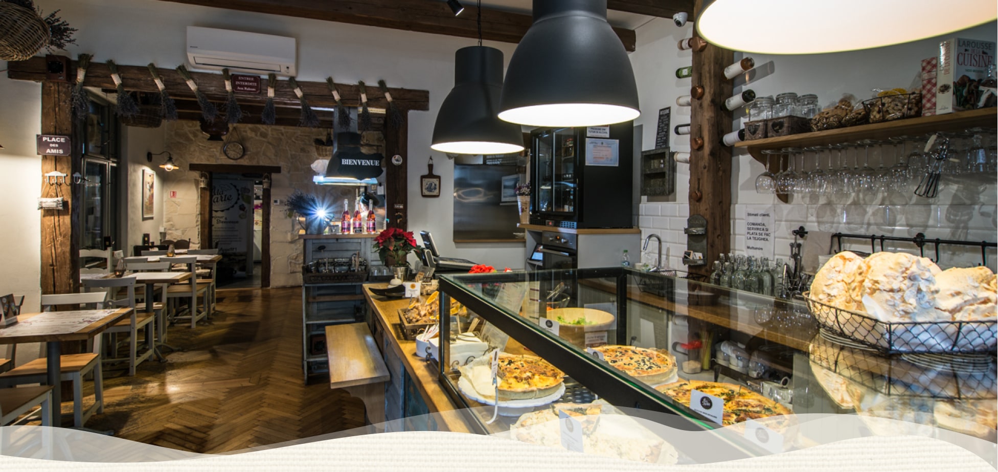 1.TARTE- Quiches-Gourmandises-preparate frantuzești din Cluj-Napoca