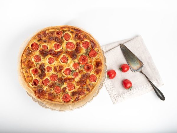 Quiche Caprese